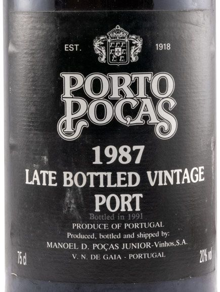 1987 Poças LBV Porto