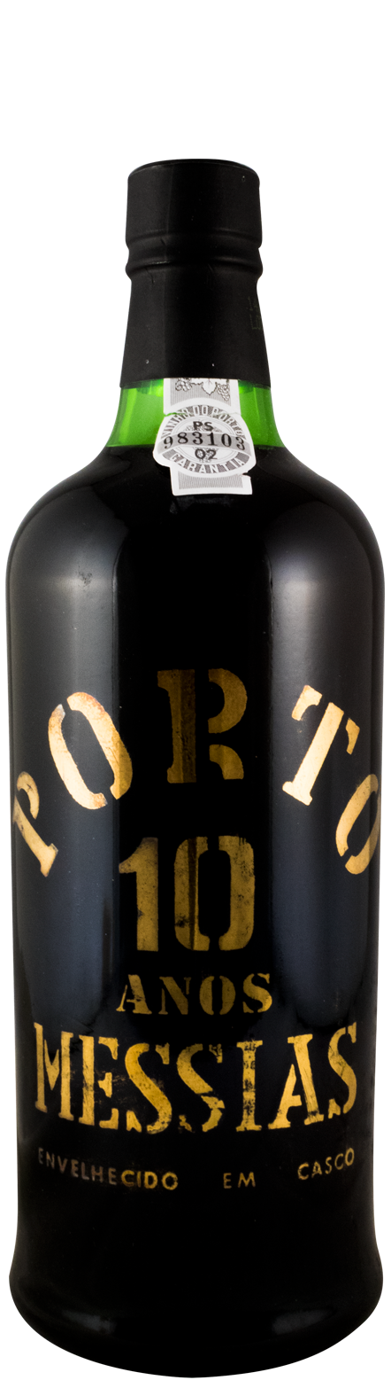 Messias 10 anos Porto (garrafa pirogravada a ouro)