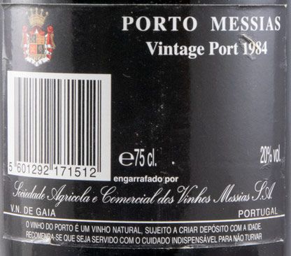 1984 Messias Vintage Port