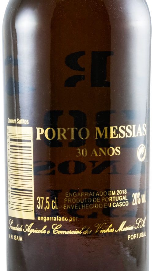 Messias 30 years Port (bottle with gold laser engraving) 37.5cl