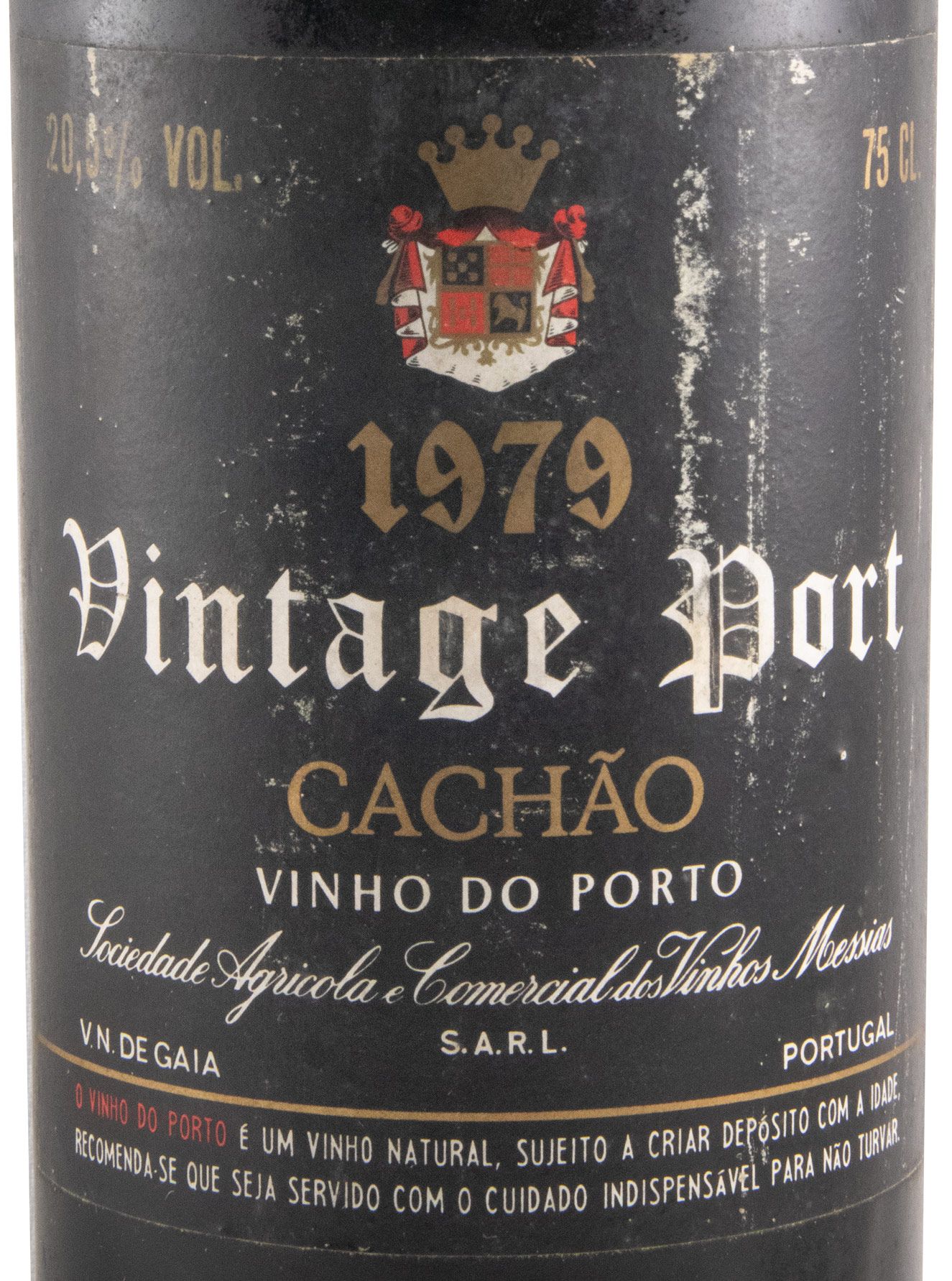 1979 Messias Quinta do Cachão Vintage Porto