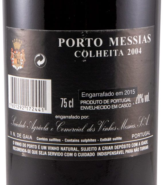 2004 Messias Colheita Port