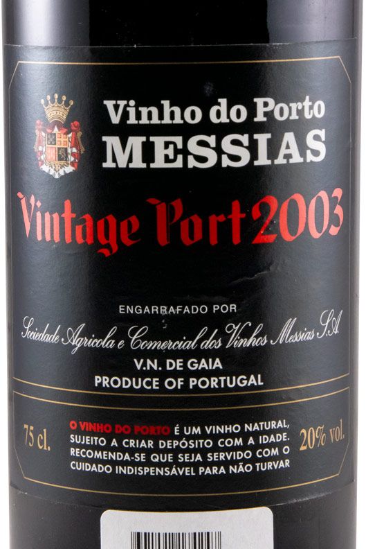 2003 Messias Vintage Port