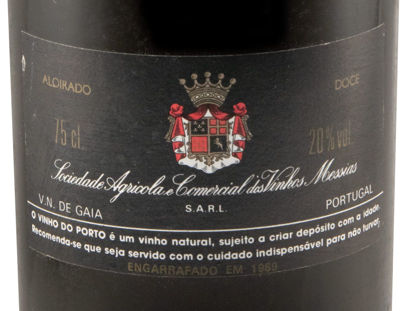 Messias Pirogravada 20 years Port (bottled in 1989)