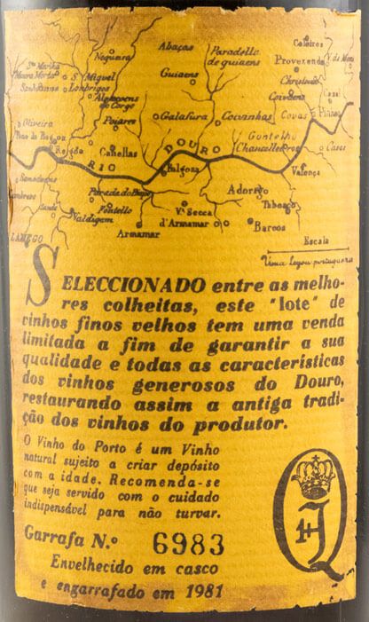 Quinta do Infantado 20 years Port (bottled in 1981)