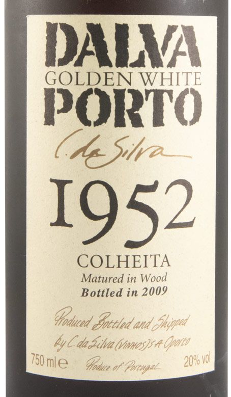 1952 Dalva Golden White Colheita Porto