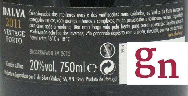 2011 Dalva Vintage Porto