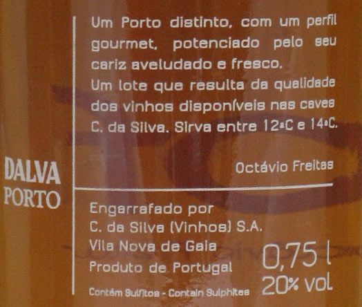 Dalva Lote Octávio Freitas Dry White Porto