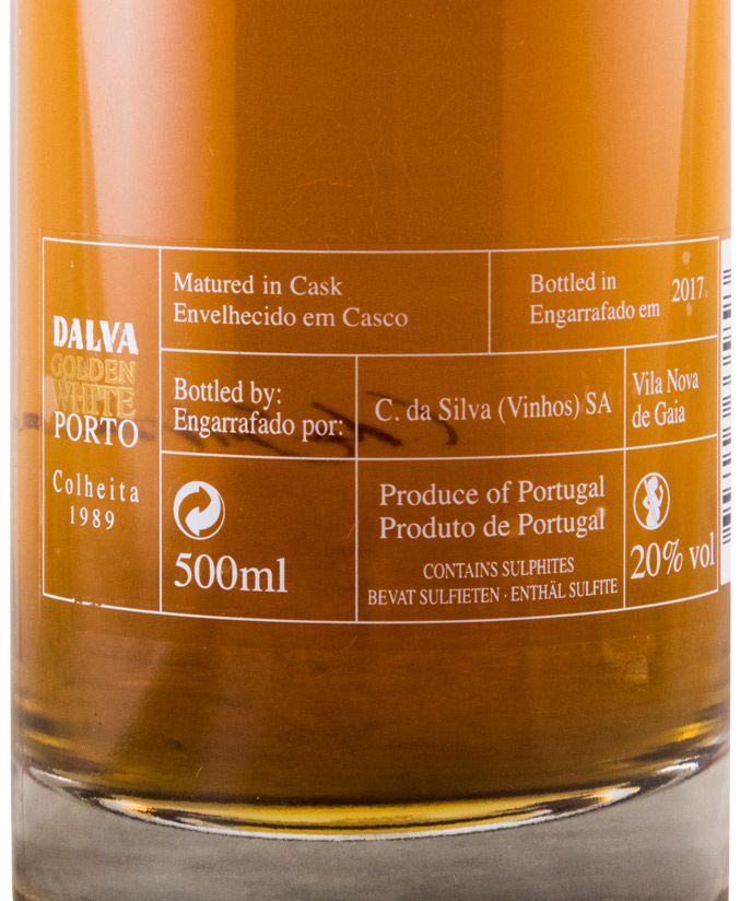 1989 Dalva Colheita Golden White Porto