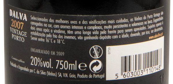 2007 Dalva Vintage Porto