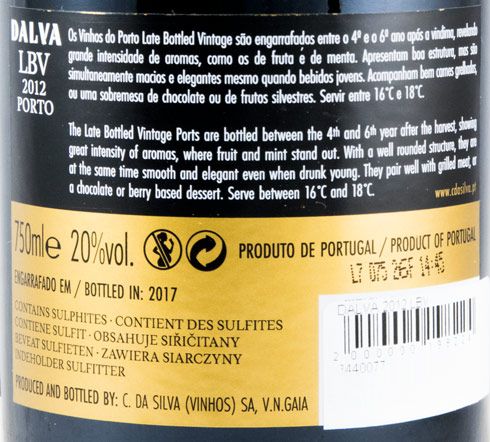 2012 Dalva LBV Port