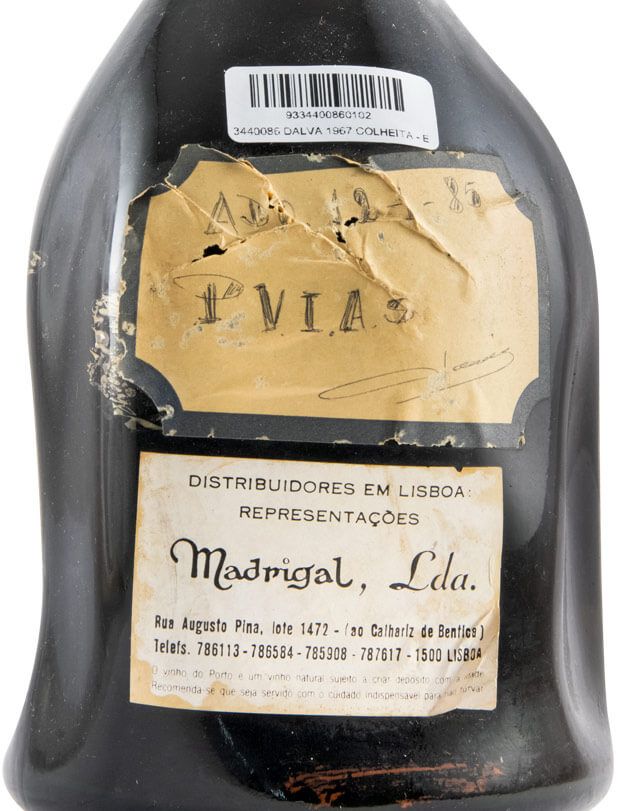 1967 Dalva Colheita Porto (engarrafado em 1980)