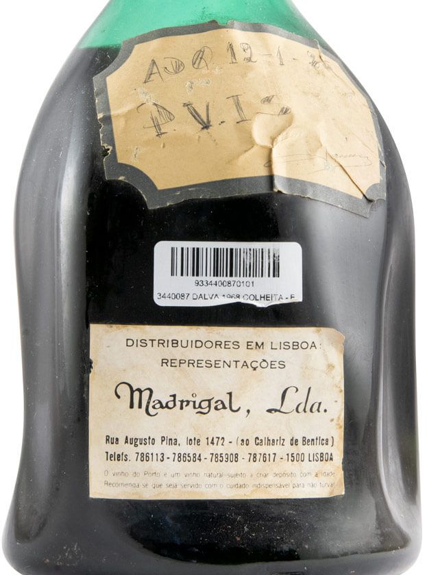 1968 Dalva Colheita Porto (engarrafado em 1980)