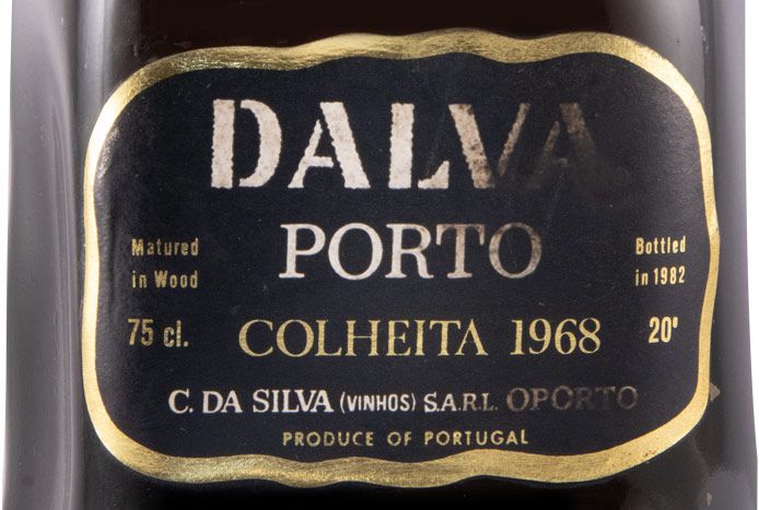 1968 Dalva Colheita Port (bottled in 1982)