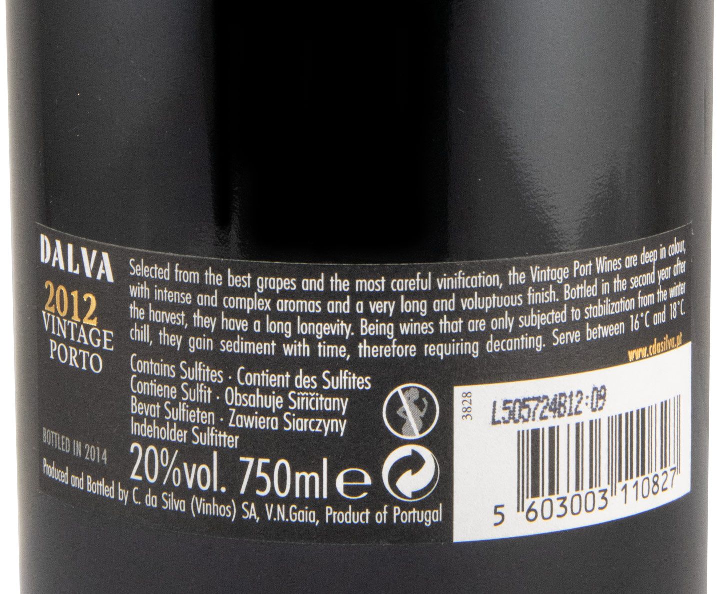2012 Dalva Vintage Port