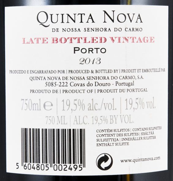 2013 Quinta Nova LBV Port