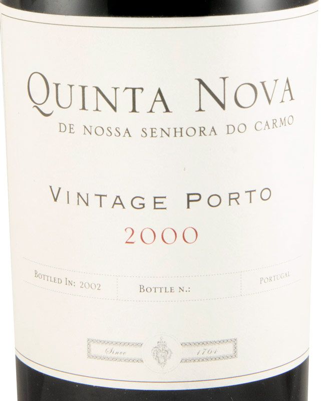 2000 Quinta Nova de Nossa Senhora do Carmo Vintage Port