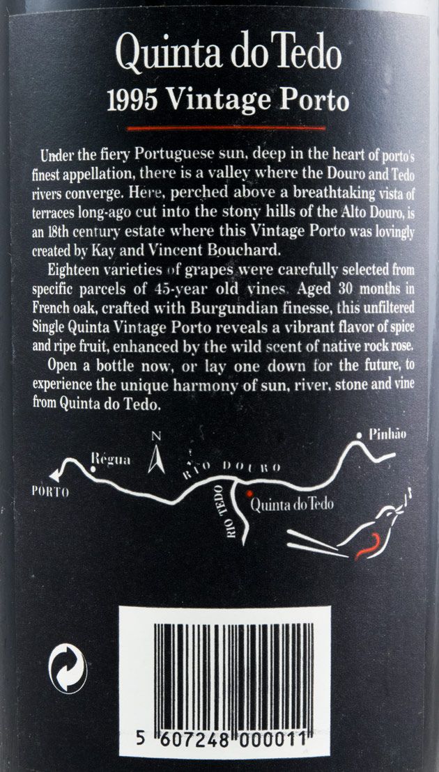 1995 Quinta do Tedo Vintage Porto