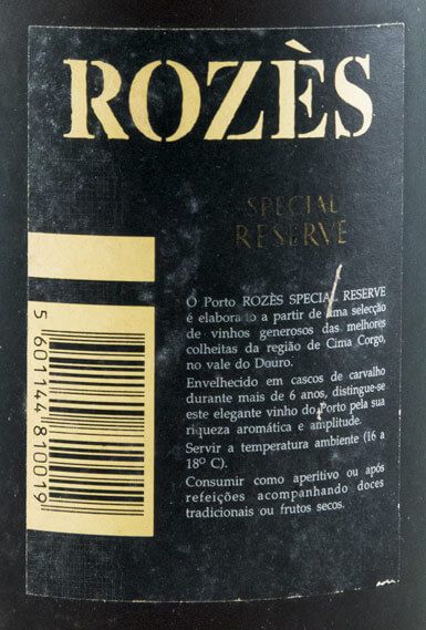 Rozès Special Reserve Port