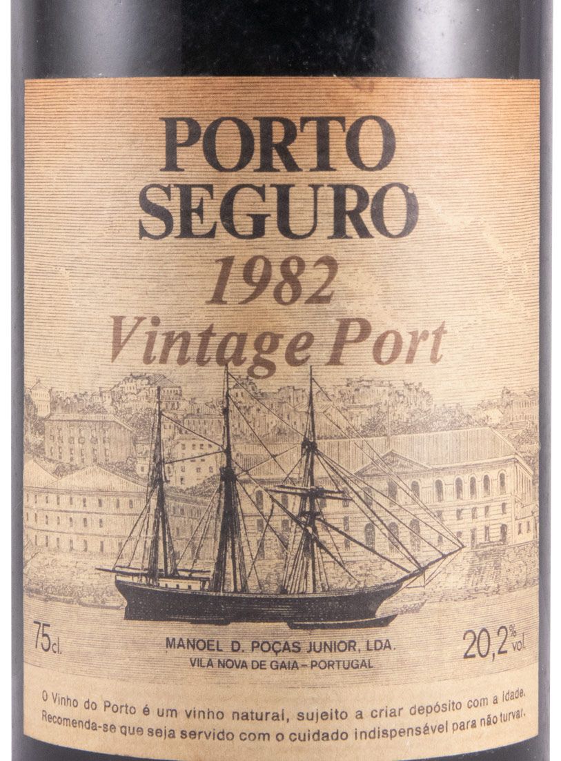 1982 Poças Junior Porto Seguro Vintage Porto