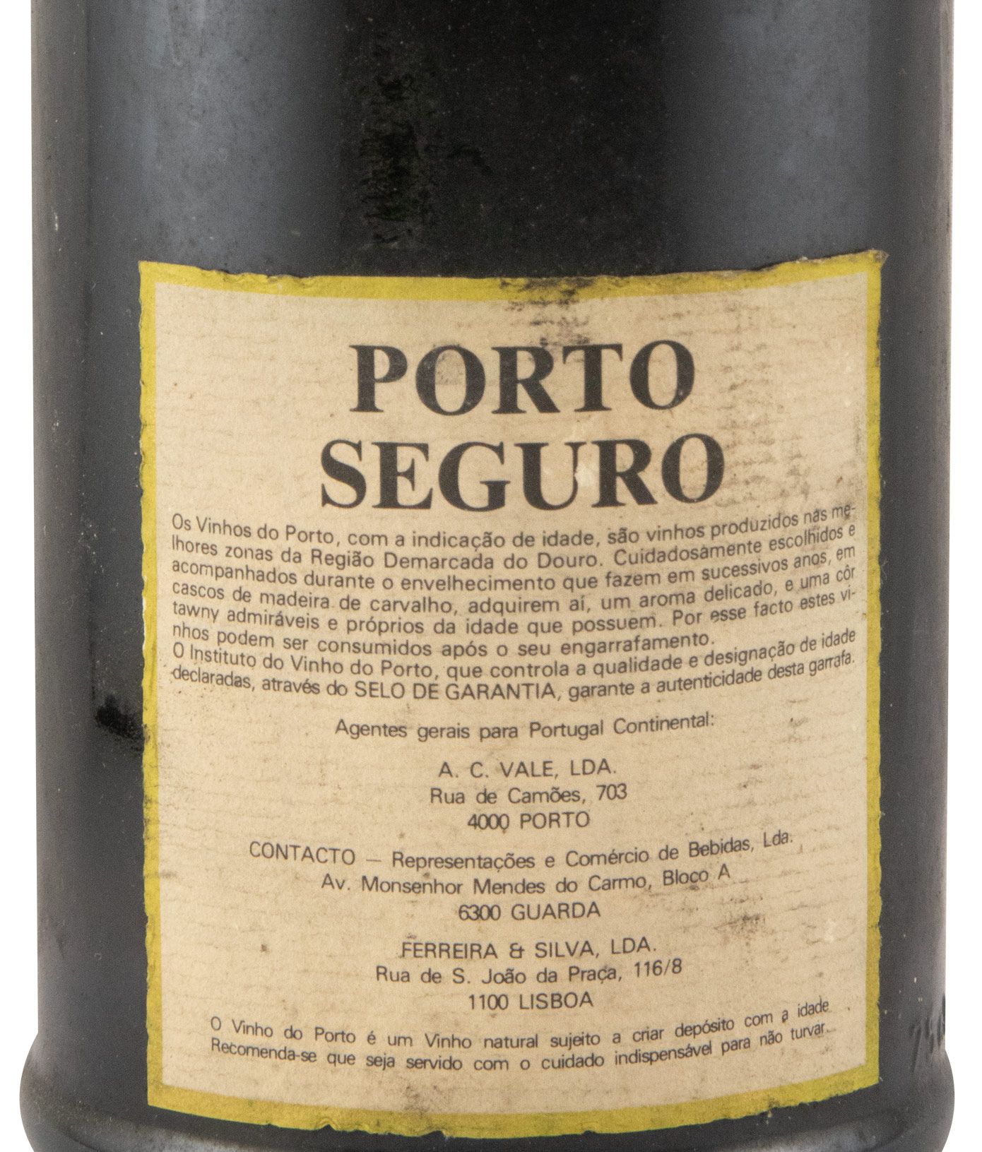 Poças Junior Port Seguro 20 years Port (bottled in 1992)