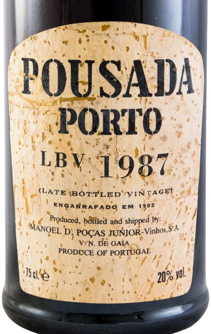 1987 Pousada LBV Porto (engarrafado em 1992)
