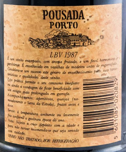1987 Pousada LBV Porto (engarrafado em 1992)