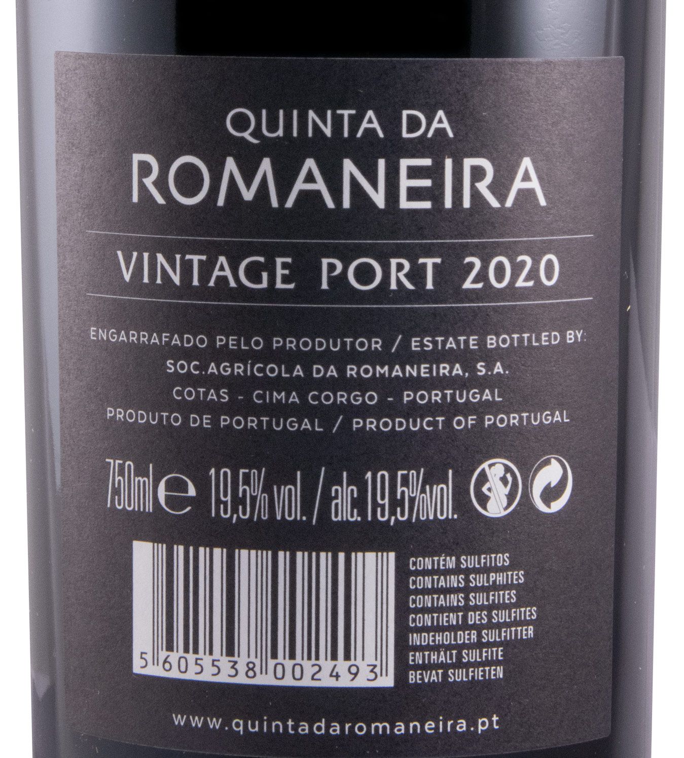 2020 Quinta da Romaneira Vintage Porto