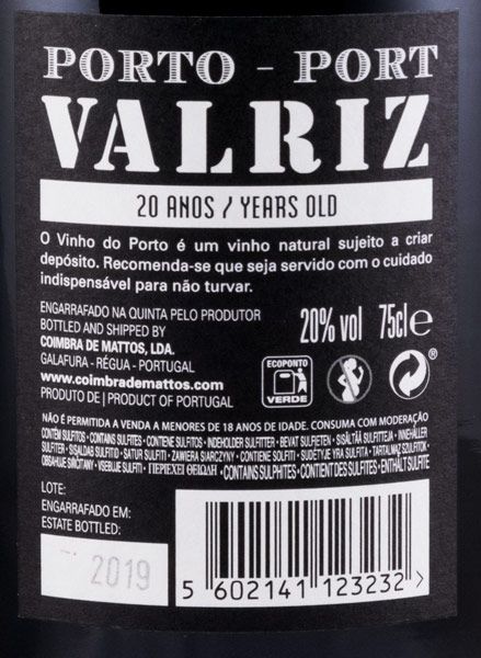 Valriz 20 years Port