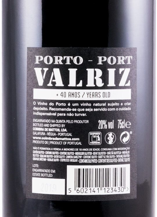 Valriz 40 years Port