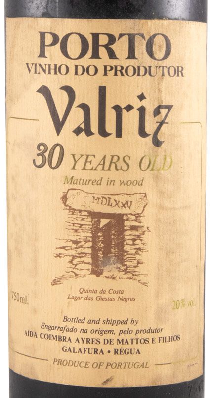 Valriz 30 years Port (bottled in 1990)
