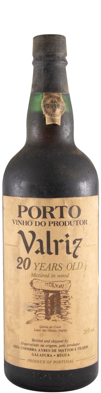 Valriz 20 anos Porto (engarrafado em 1990)