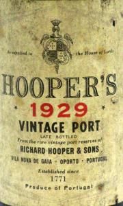 1929 Hooper's Vintage Porto