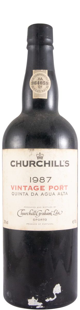 1987 Churchill's Água Alta Vintage Porto