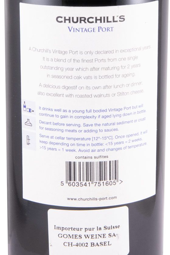 2003 Churchill's Vintage Porto