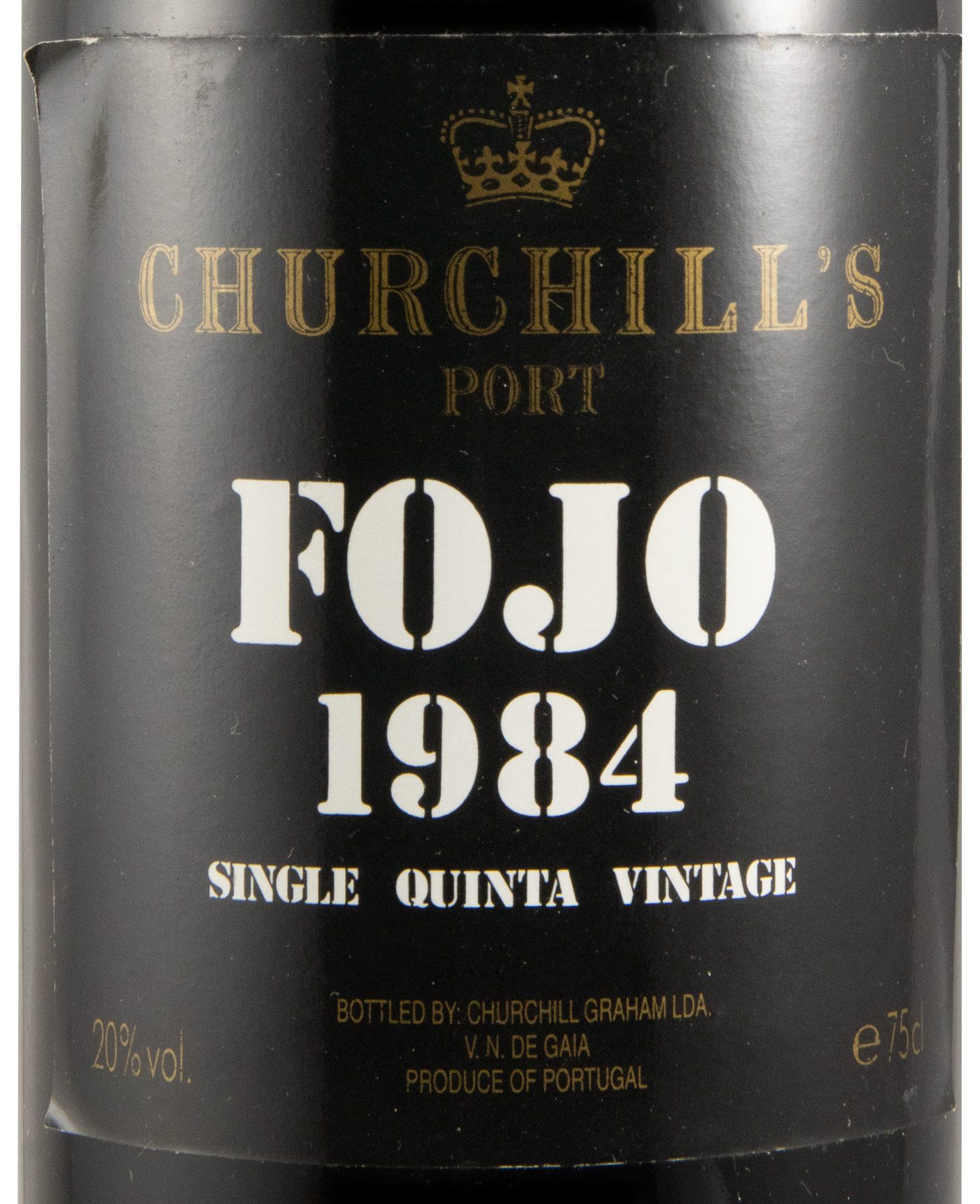 1984 Churchill's Fojo Single Quinta Vintage Port