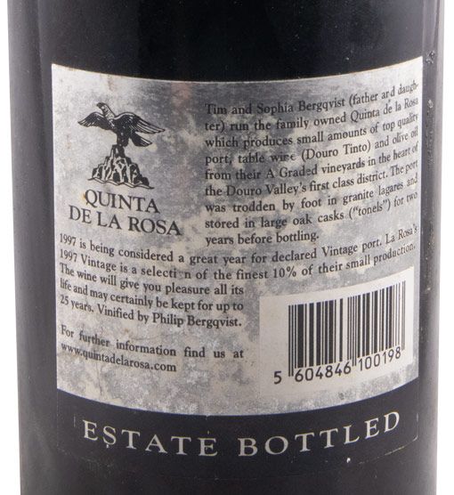 1997 Quinta de La Rosa Vintage Porto