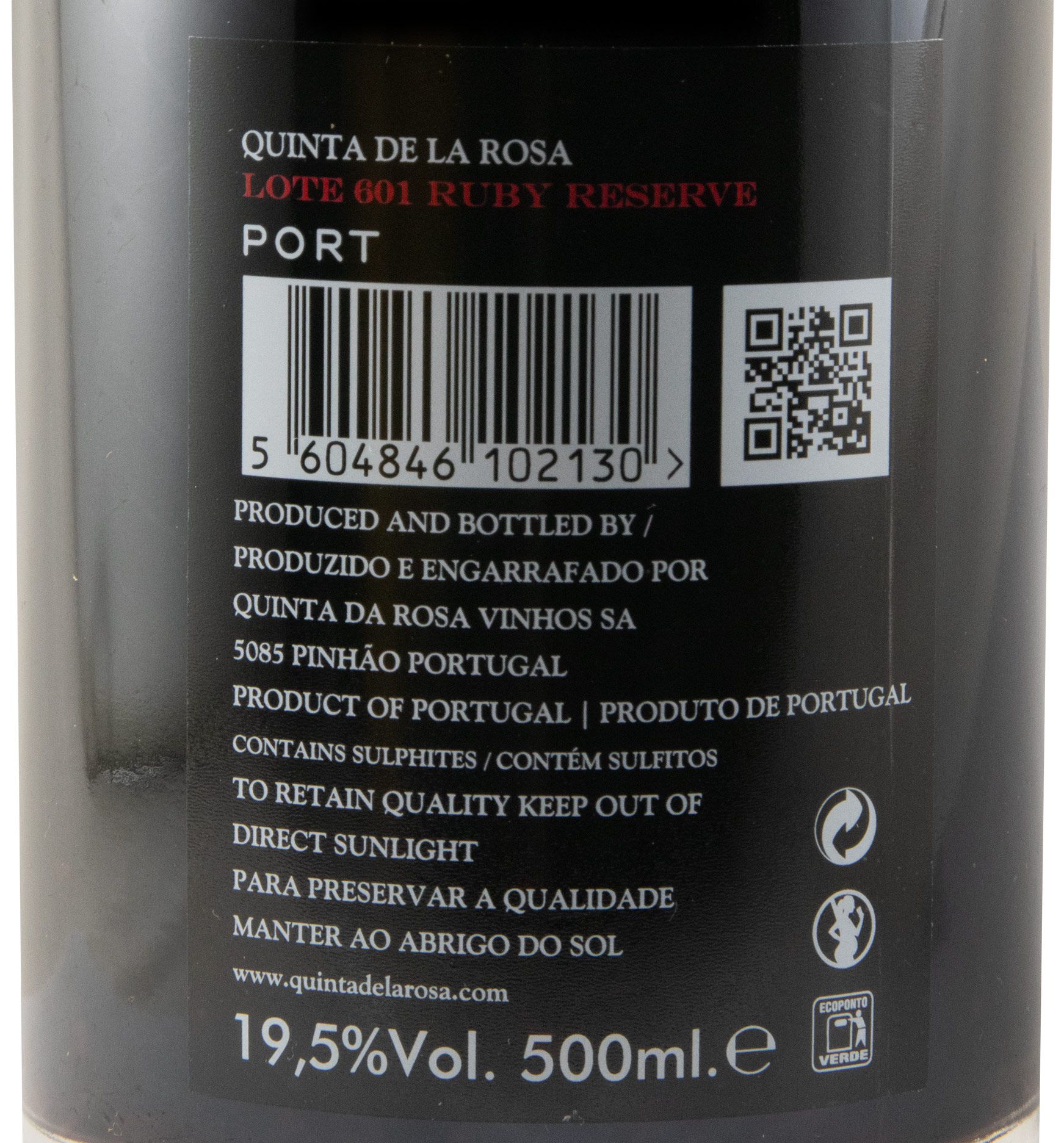 Quinta de La Rosa Reserve Porto 50cl