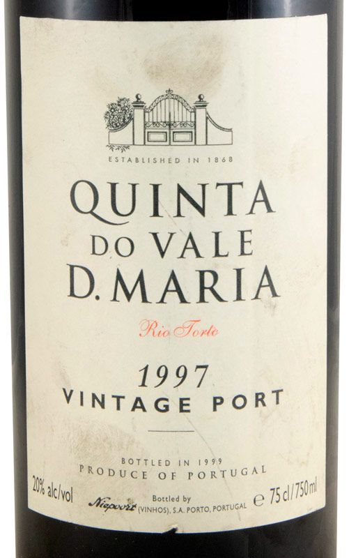 1997 Quinta Vale D. Maria Vintage Porto