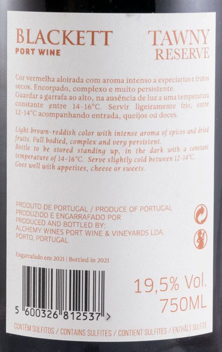 Blackett Tawny Reserve Port
