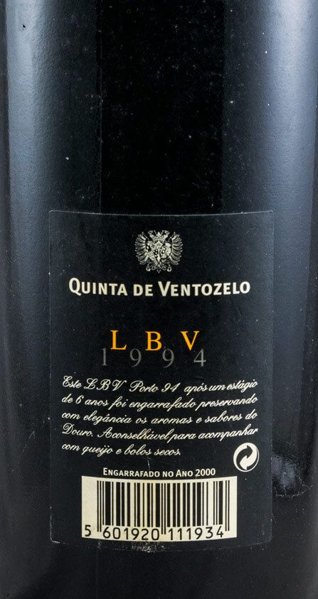 1994 Quinta do Ventozelo LBV Porto