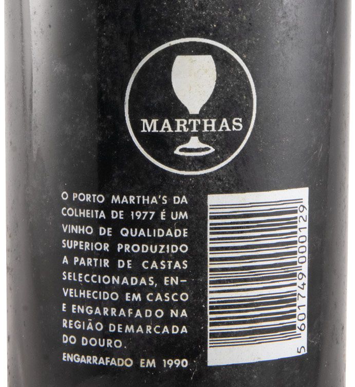 1977 Martha's Colheita Port