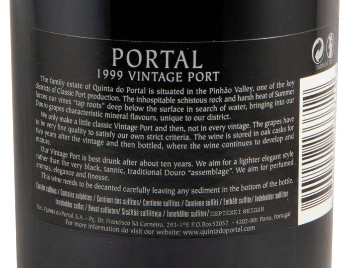 1999 Quinta do Portal Vintage Port