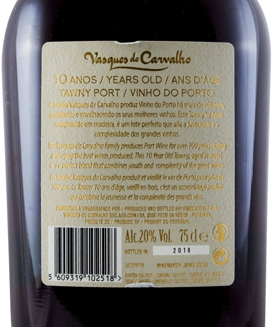 Vasques de Carvalho 10 years Port