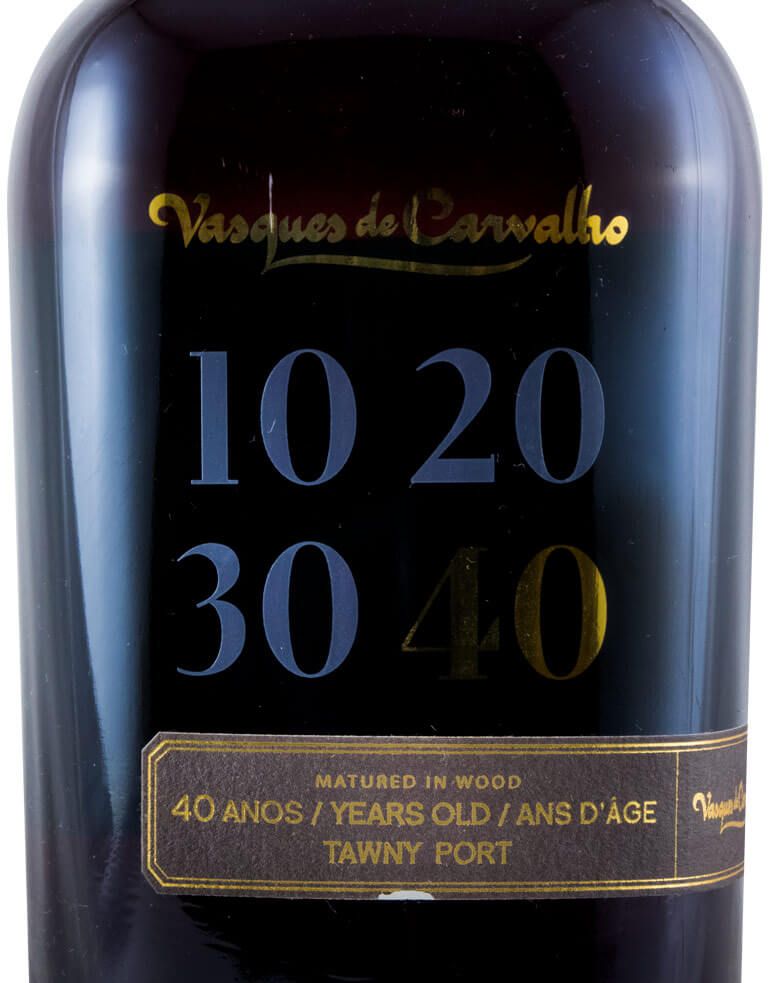 Vasques de Carvalho 40 years Port