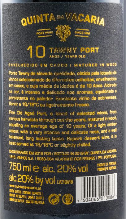 Quinta da Vacaria 10 years Port