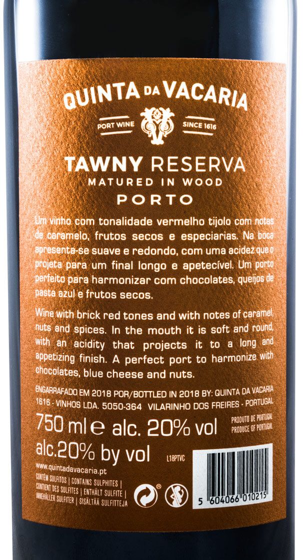 Quinta da Vacaria Tawny Reserva Port