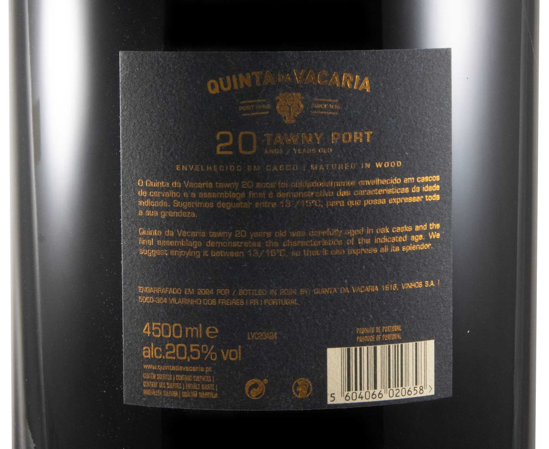 Quinta da Vacaria 20 anos Port 4.5L
