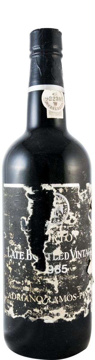 1985 Ramos Pinto LBV Porto (rótulo danificado)