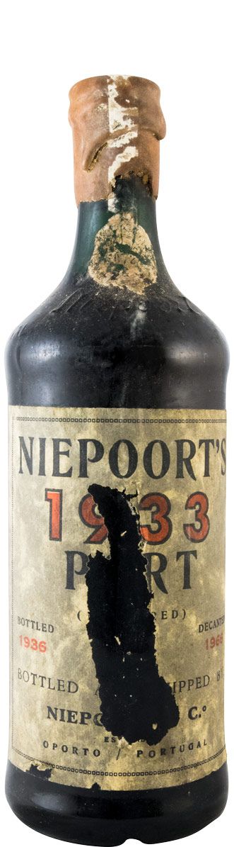 1933 Niepoort Garrafeira Porto (rótulo danificado)